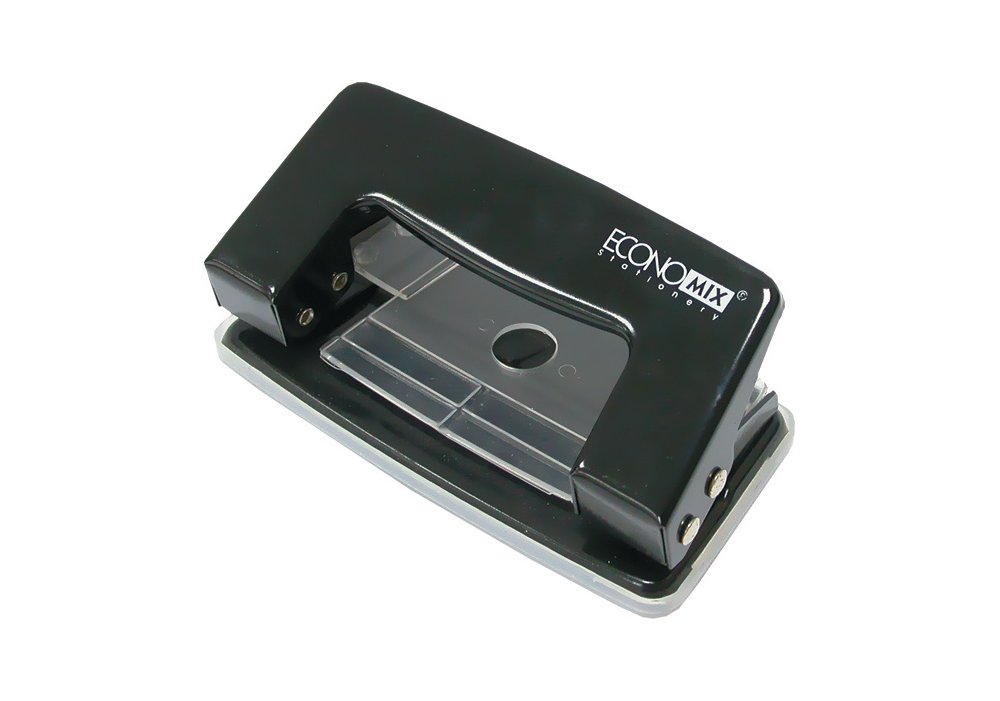 Діркопробивач 10 арк., металевий, асорті E40101